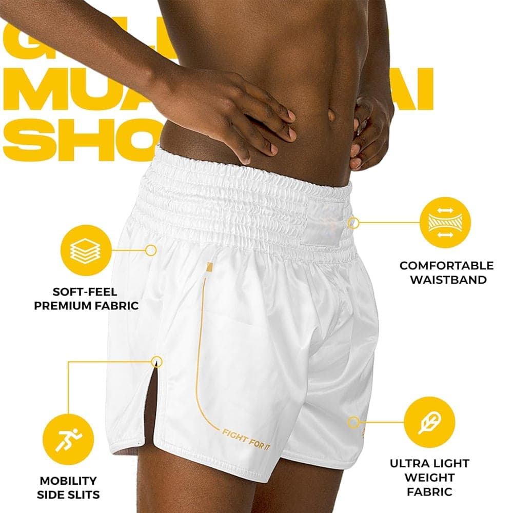 Structured Boxing Shorts view 3