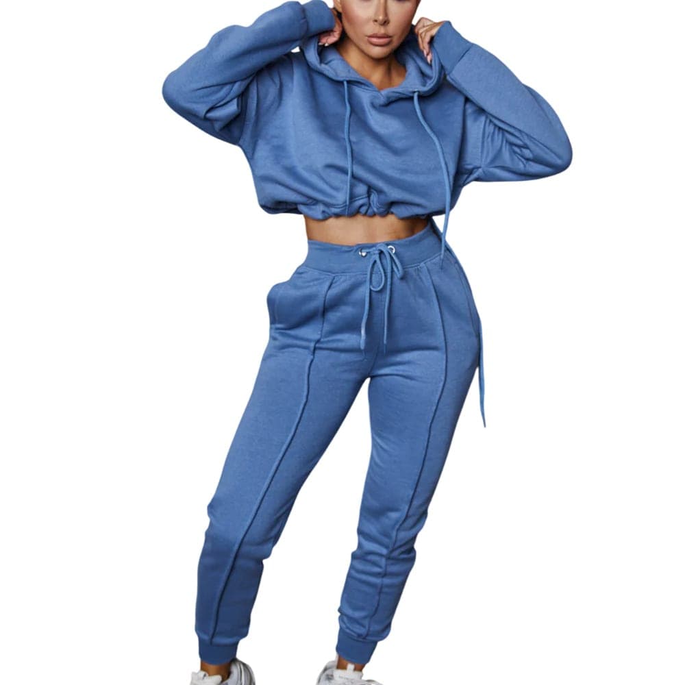 Premium Cropped Sweat Suits, Cropped Sweat Suits manufacturer
