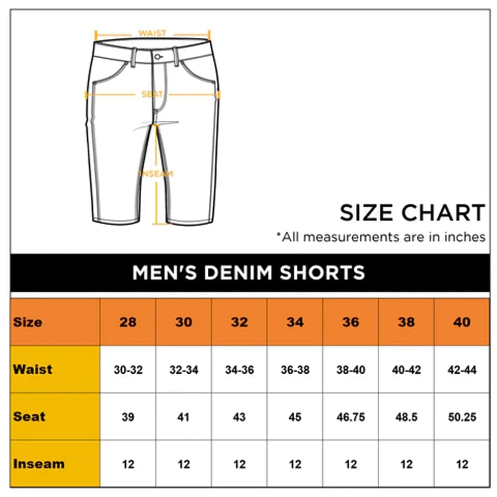 Heavyweight Denim Shorts view 7