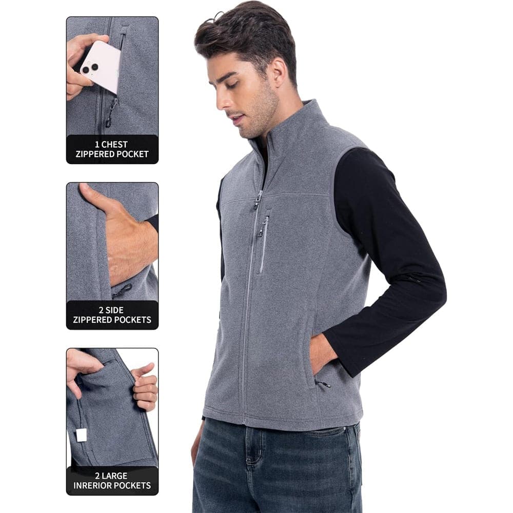 Signature Fleece Vest view 3