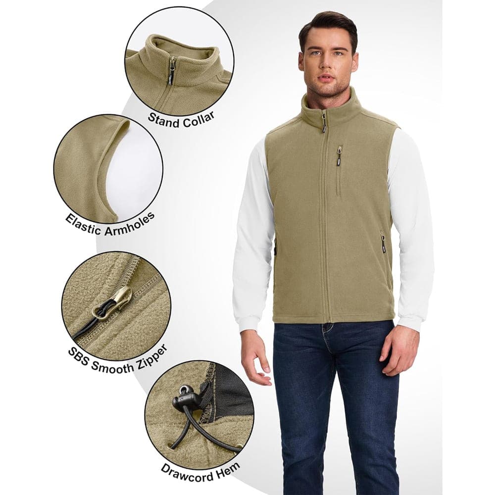 Heavyweight Fleece Vest view 4