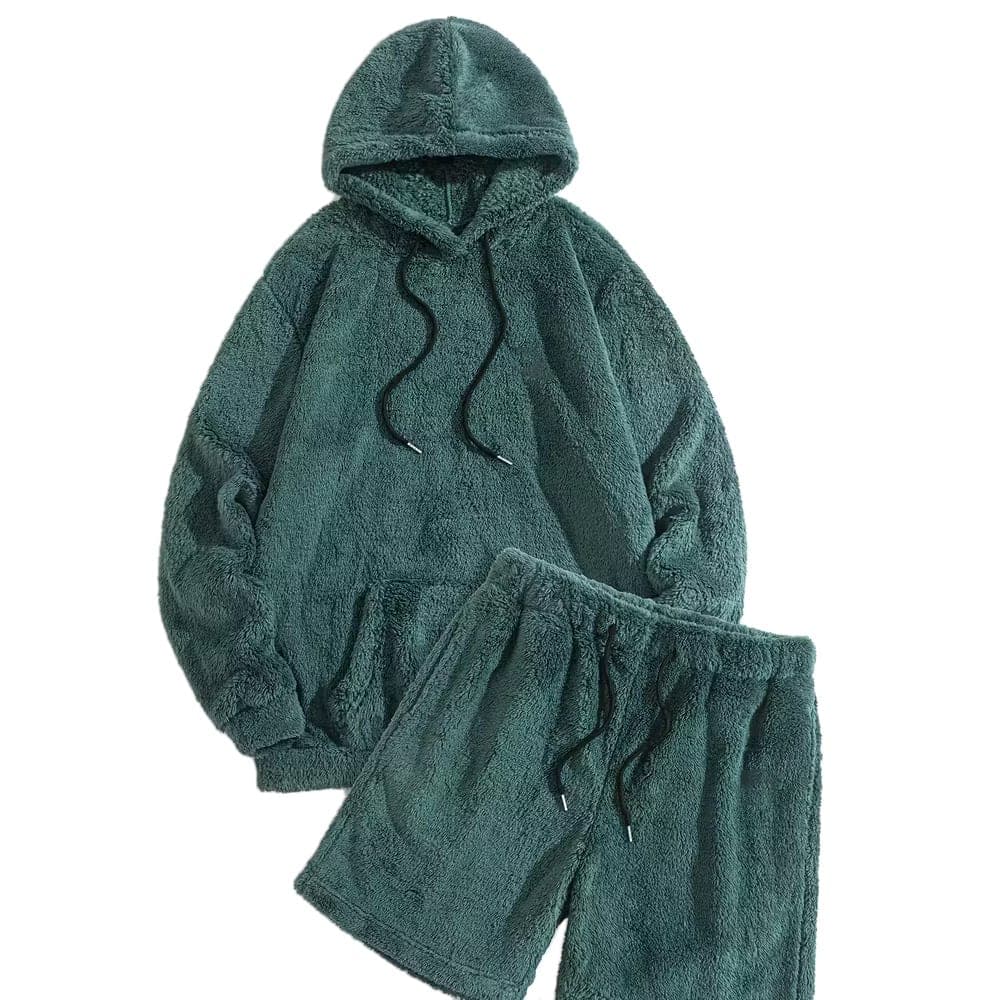 Premium Men's Hoodie Short Sets, Men's Hoodie Short Sets manufacturer