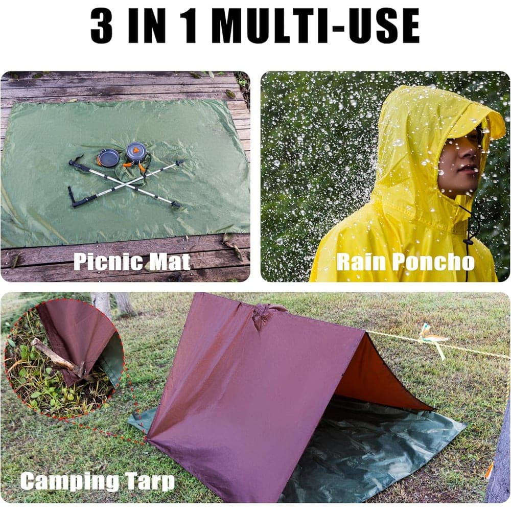 Premium Rain Ponchos view 5