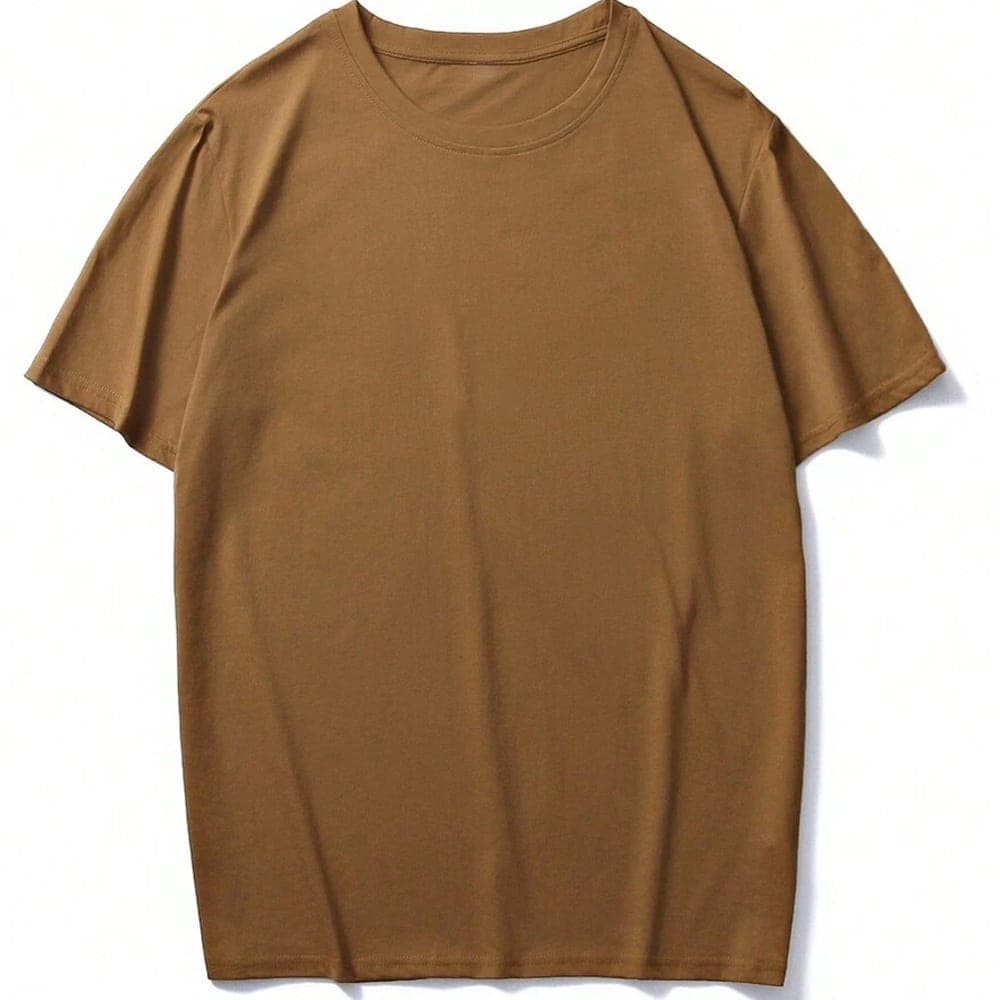 Heavyweight Round-Neck T-Shirt, Round-Neck T-Shirts manufacturer
