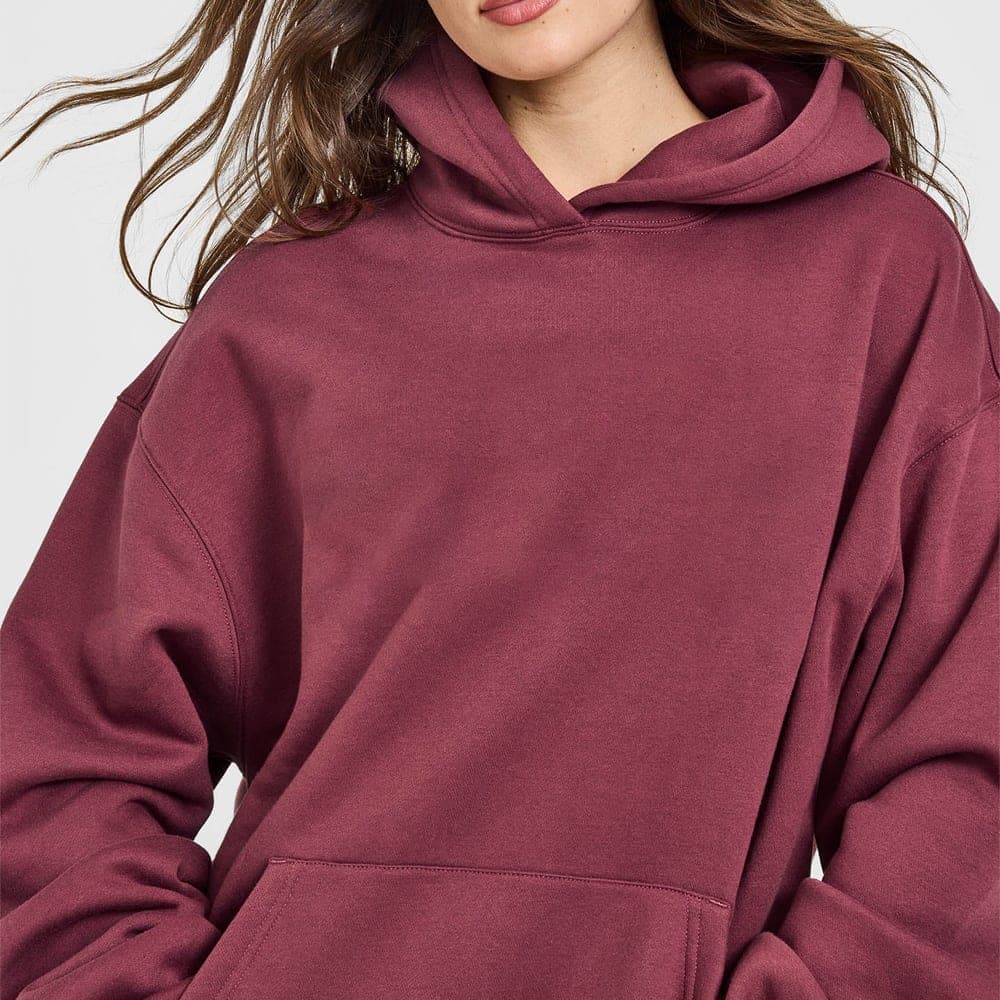 Heavyweight Women's Hoodie Short Sets view 5
