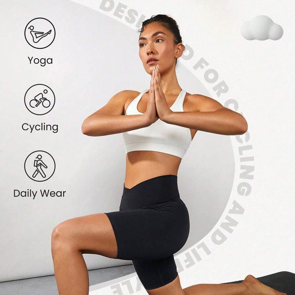 Signature Yoga Shorts view 3