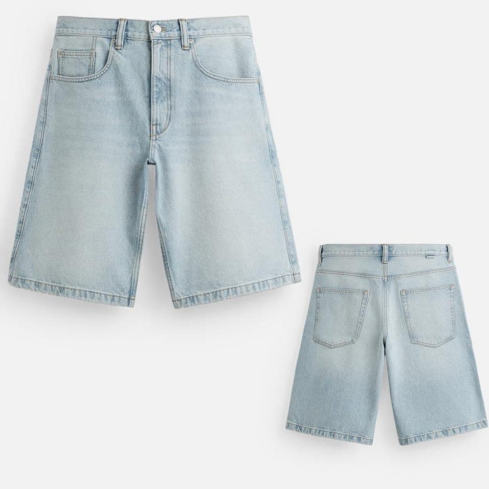 Vintage Denim Shorts view 5