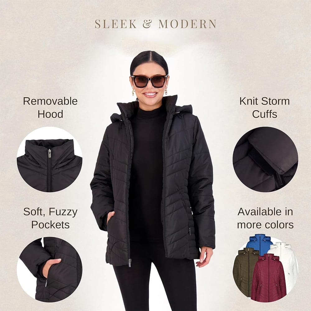 Vintage Quilted Jacket view 4