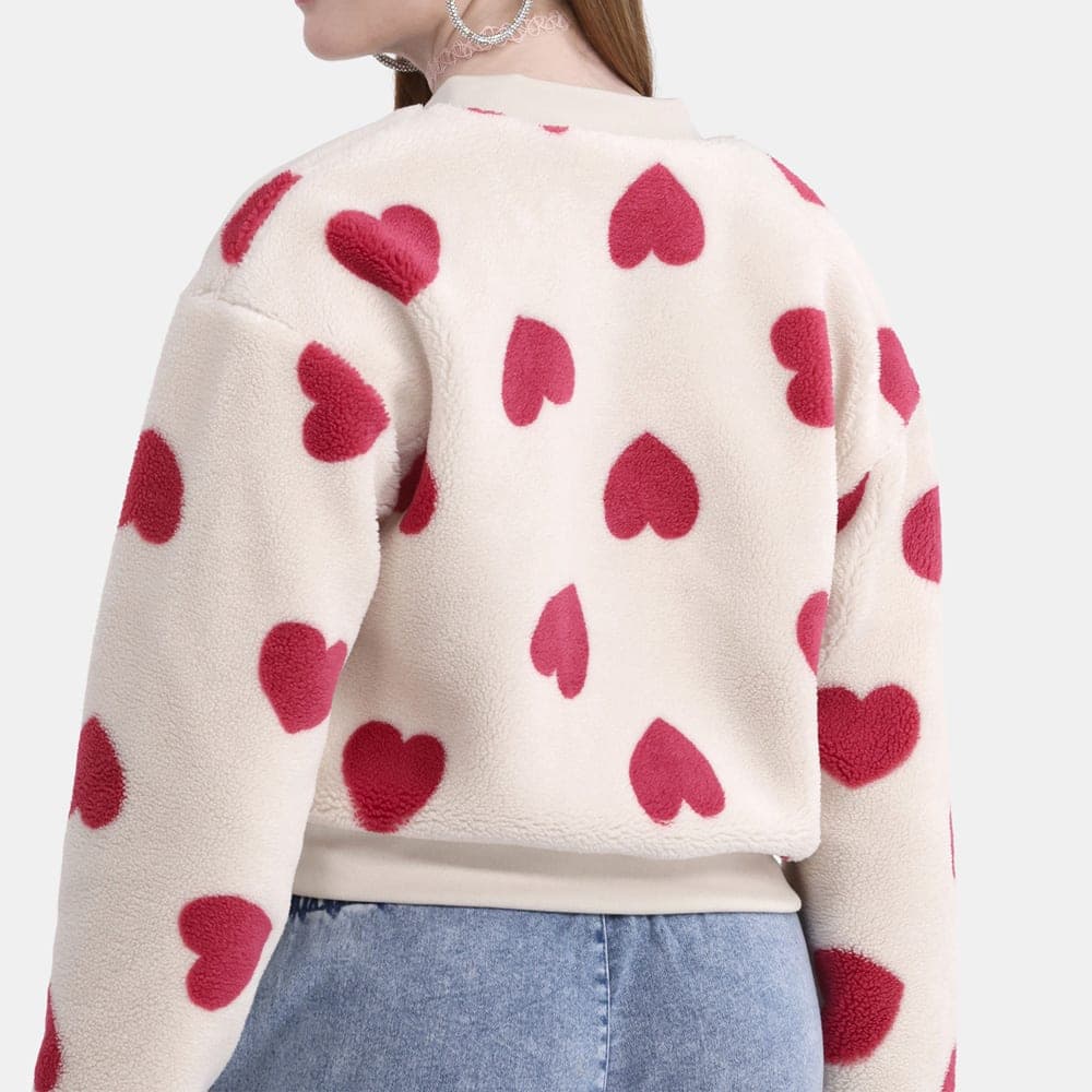 Heavyweight Women's Bomber Jacket view 5