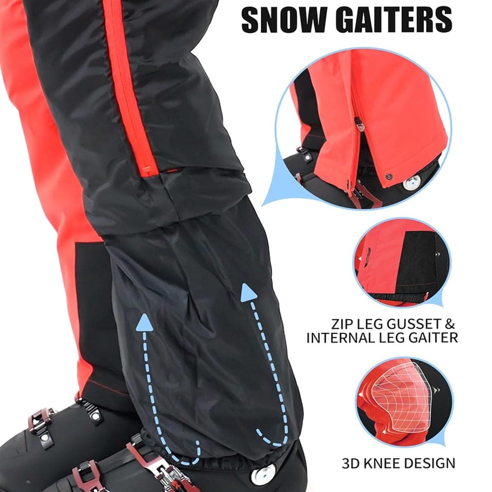 Heavyweight Women's Ski Bibs view 3