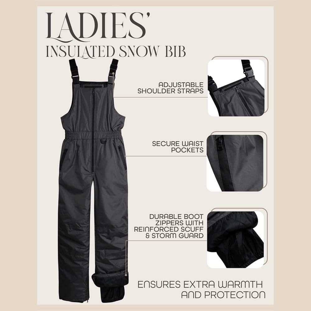 Premium Women's Ski Bibs view 3