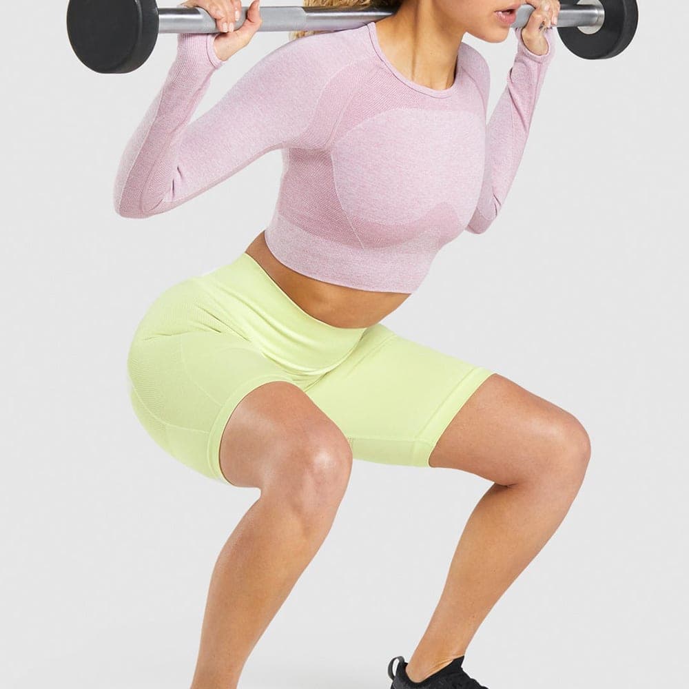 Heavyweight Women's Biker Shorts view 3