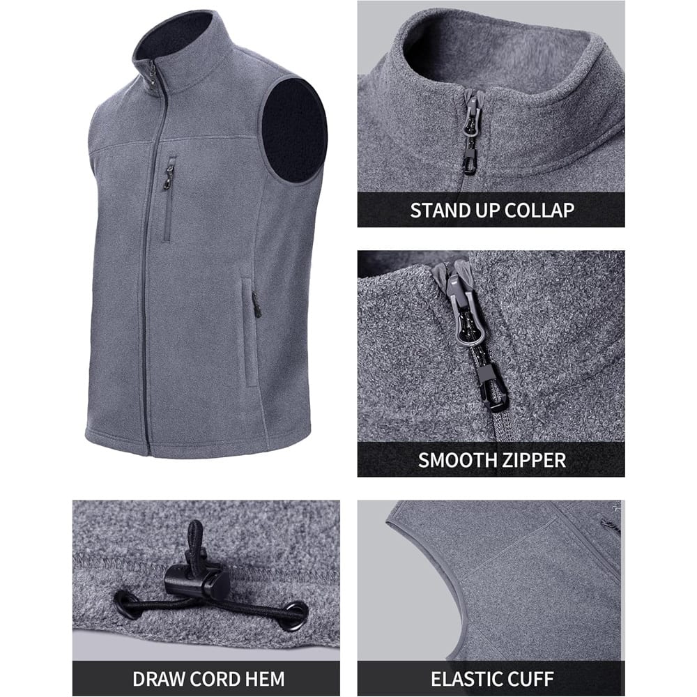 Signature Fleece Vest view 5