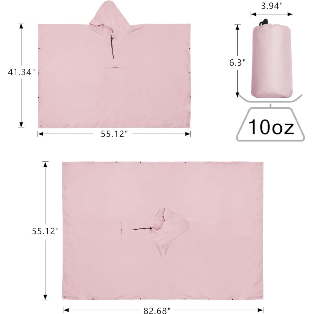 Premium Rain Ponchos view 6