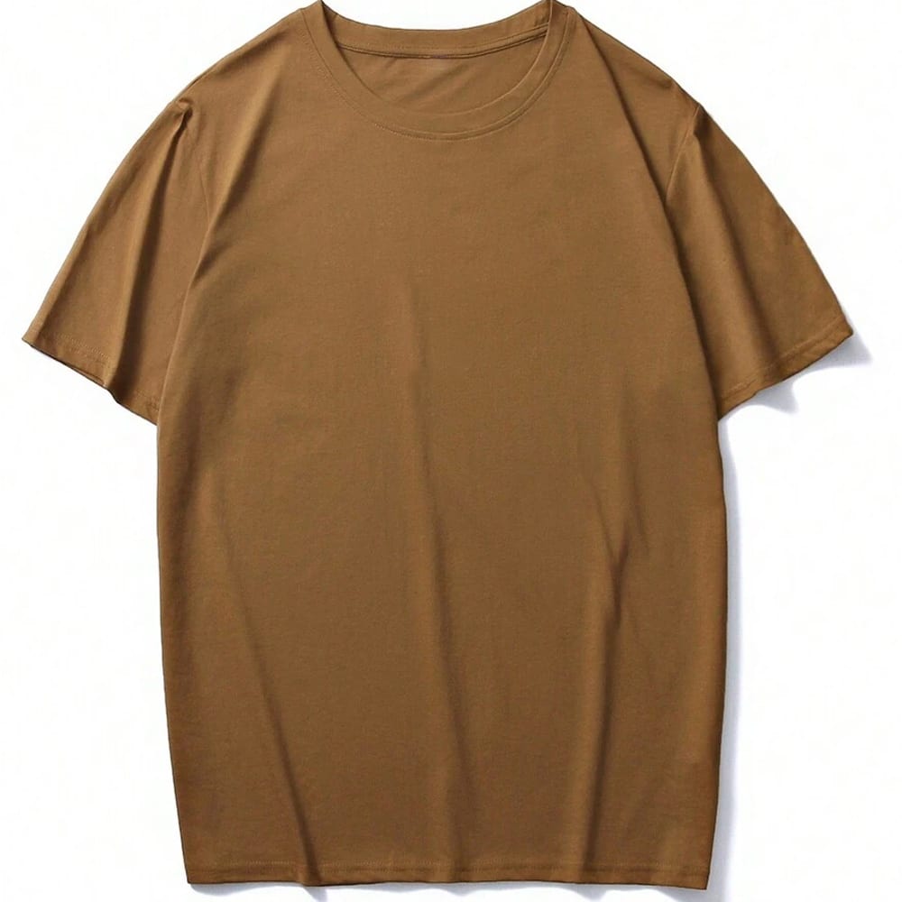 Heavyweight Round-Neck T-Shirt, Round-Neck T-Shirts manufacturer